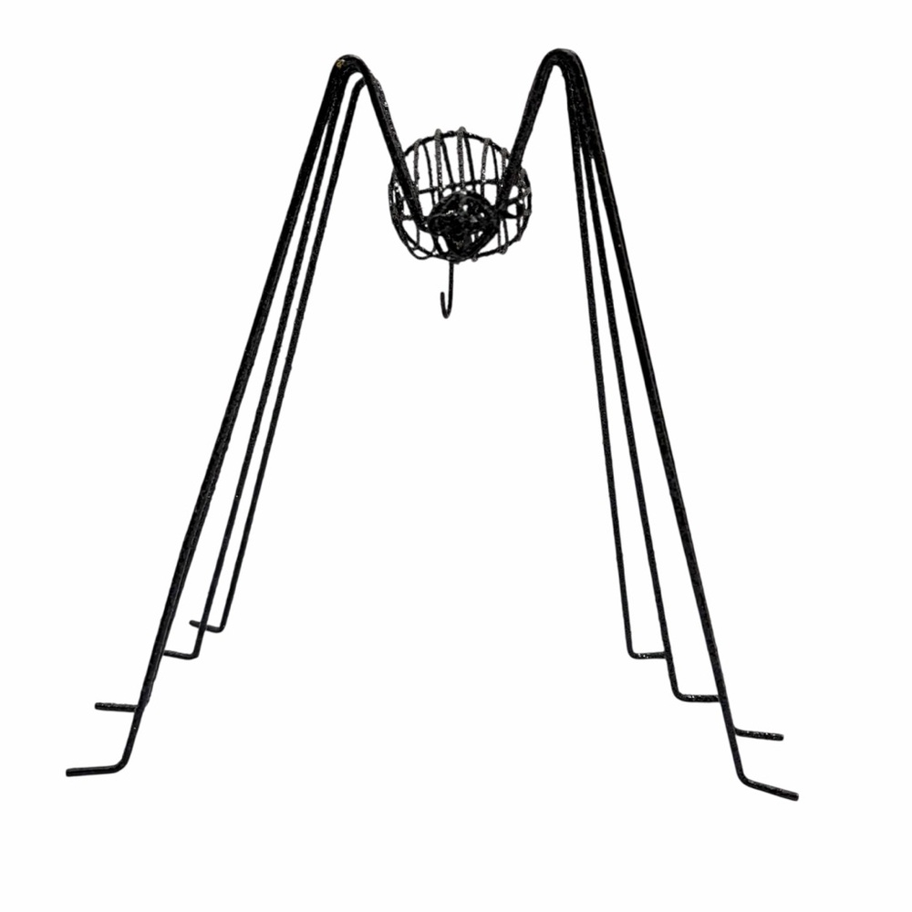 Christopher Radko | Rare Black Spider Halloween Ornament Holder